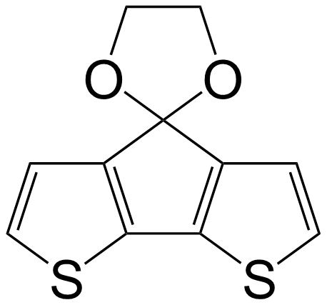 Spiro[4H-cyclopenta[2,1-b:3,4- b']dithiophene-4,2'-[1,3] dioxolane]/156547-71-6